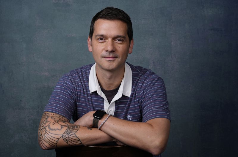 Jeremy Saulnier, writer/director of "Rebel Ridge," poses for a portrait, Thursday, Aug. 29, 2024, in Los Angeles. (AP Photo/Chris Pizzello)