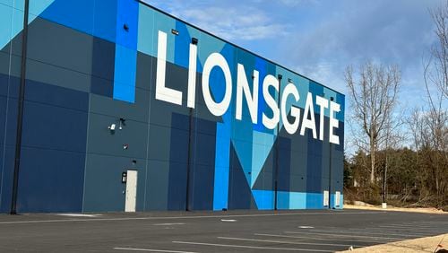 Entertainment giant Lionsgate is the primary tenant at a film studio in Douglasville. (Rodney Ho/AJC)