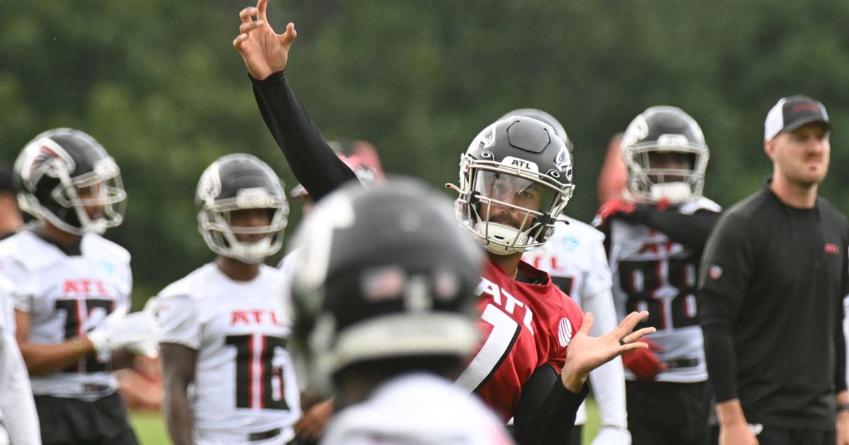 Falcons QB Marcus Mariota: 'We leaned on our guys up front'