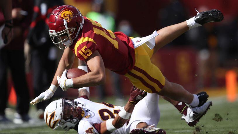 Falcons draft USC WR London, get much-needed big-play threat