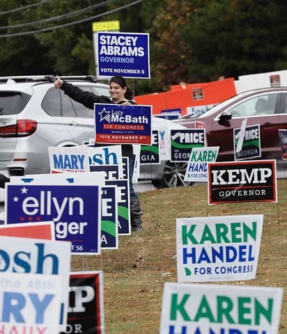 PHOTOS: The polls are open in Georgia