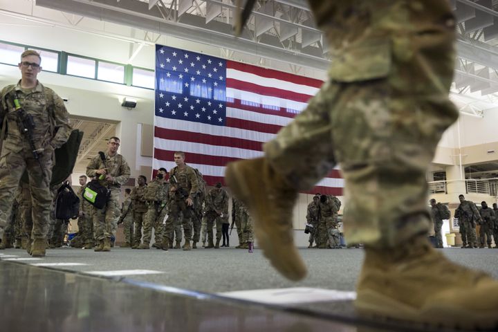 Third Infantry Divison Soldiers Deploy