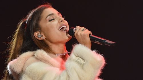 CARSON, CA - MAY 14: Recording artist Ariana Grande performs on stage at KIIS FM's Wango Tango 2016 at StubHub Center on May 14, 2016 in Carson, California. (Photo by Mike Windle/Getty Images)