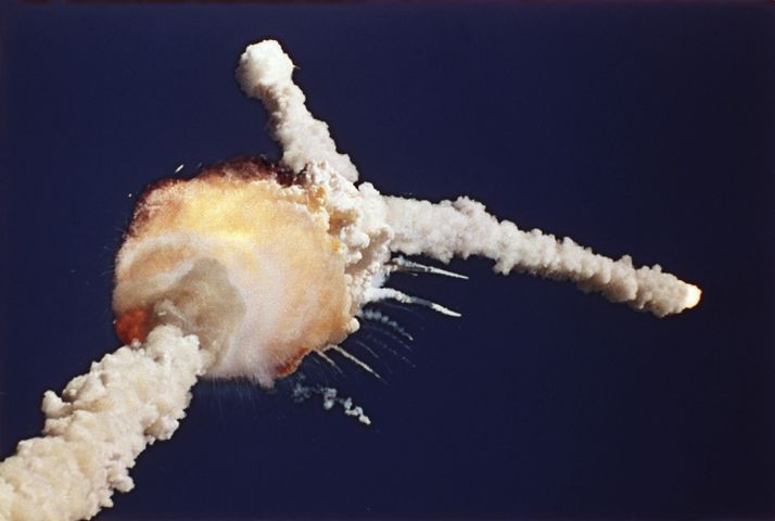 Challenger explosion