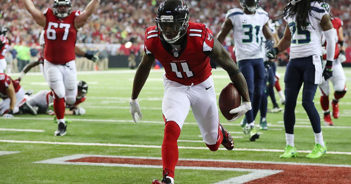 Julio Jones, Falcons wide receiver, keeps a low profile