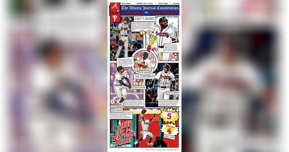 How to find the AJC Braves pages, print editions and other keepsakes from  the Braves' season