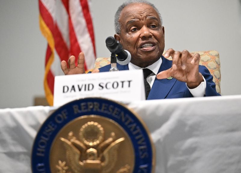 U.S. Rep. David Scott, 78, said he will continue to serve in office despite questions about his age. (Hyosub Shin/Hyosub.Shin@ajc.com)