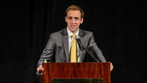 Brandon Gaudin replaced Wes Durham in Aug. 2013, serving three years as Georgia Tech’s voice. (GT Athletics/Danny Karnik)