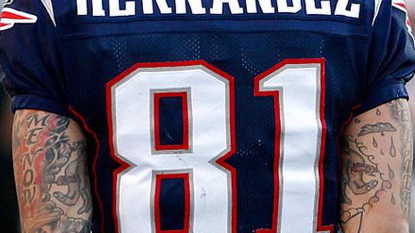 Aaron Hernandez Jersey Now a collectible After Murder Charge