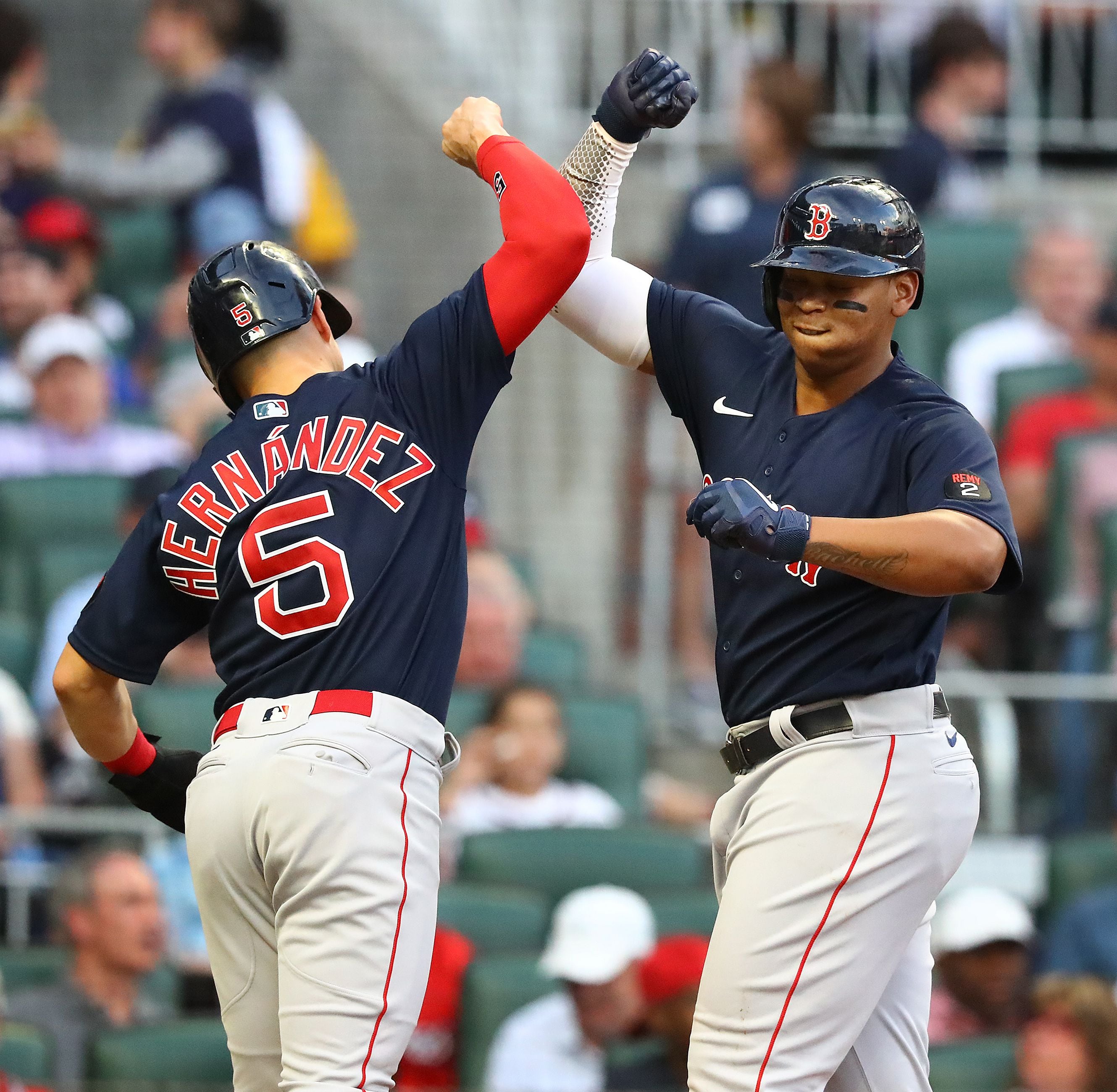 Photos: Kyle Wright, Braves hit hard by Red Sox