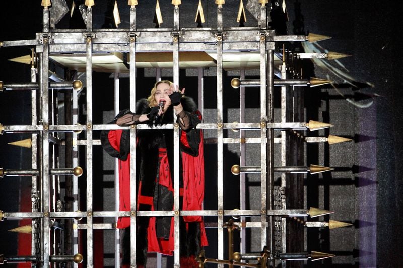 Fans started to feel a bit trapped themselves by the time Madonna arrived at nearly 11 p.m. Photo: Robb D. Cohen/www.RobbsPhotos.com.