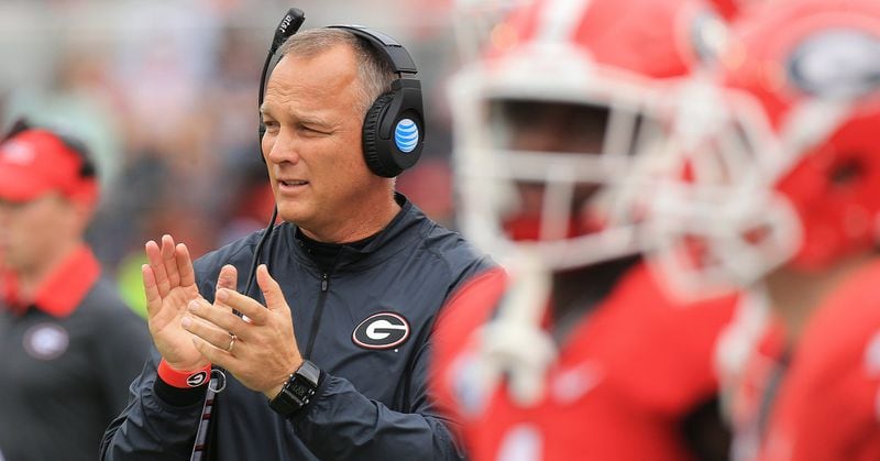 Mark Richt coached the Georgia Bulldogs for 15 seasons. (Curtis Compton / ccompton@ajc.com)