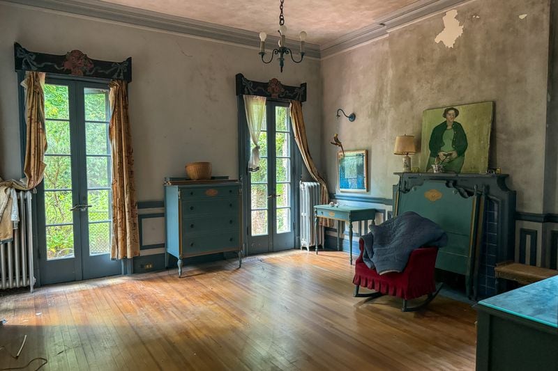 A former bedroom in the Torrey West House on Friday, June 28, 2024 on Ossabaw Island. (AJC Photo/Katelyn Myrick)