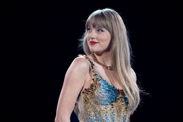 Singer-songwriter Taylor Swift performs onstage on the first night of her Eras Tour at AT&T Stadium in Arlington, Texas, on March 31, 2023. (Suzanne Cordeiro/AFP/Getty Images/TNS)