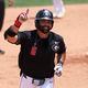 Georgia’s Corey Collins jogs around the bases after hitting a solo home run during the eighth inning against N.C. State in Game 2 of the NCAA Super Regional at Foley Field, Sunday, June 9, 2024, in Athens, Ga. Georgia won 11-2 to force a deciding Game 3. (Jason Getz / AJC)