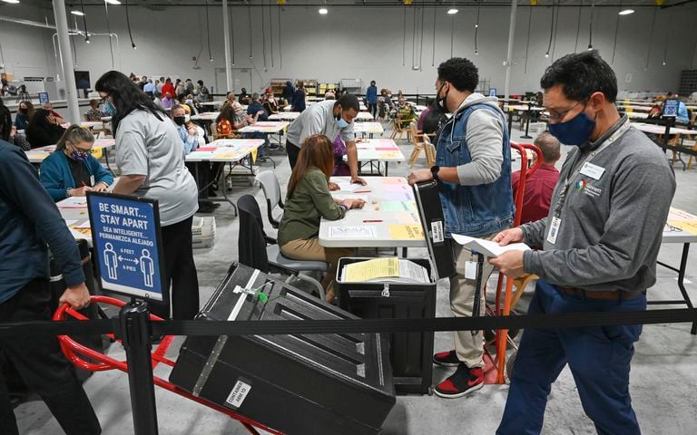 Georgia starts hand recount of presidential race