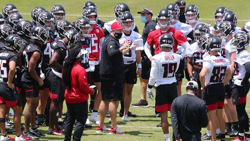 Atlanta Falcons rookies arrive in Flowery Branch