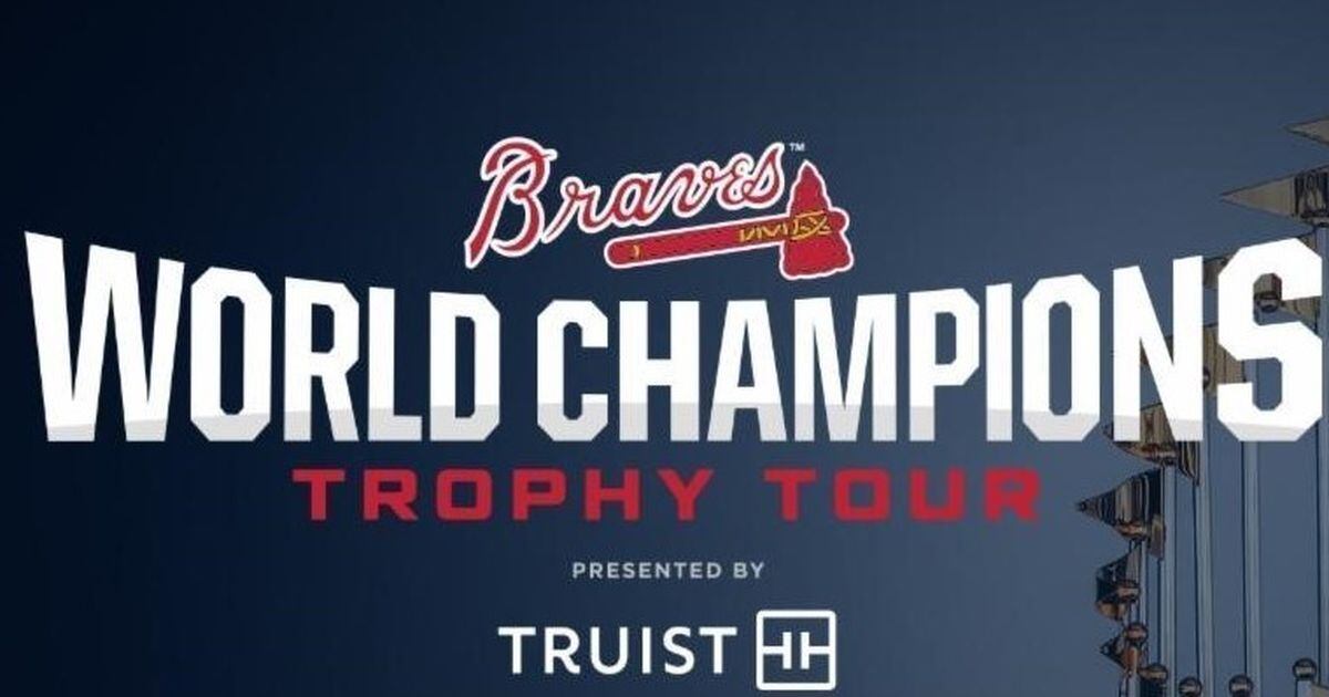 Atlanta Braves 2021 World Series Champions 11'' x 17'' Minimalist