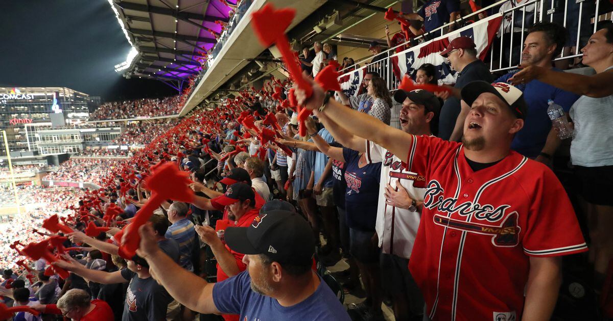 Foam tomahawk spill in Atlanta is the latest strange Braves-related incident