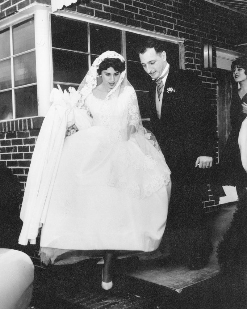 Vince Dooley and Barbara Meshad married in 1960
