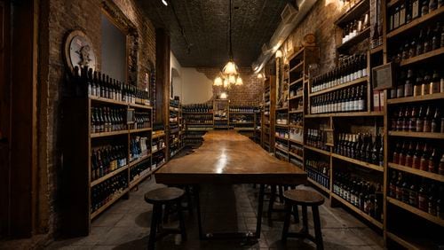 Special events and vintage beer nights are held in the beer cellar at the Porter in Little Five Points. (Courtesy of the Porter)