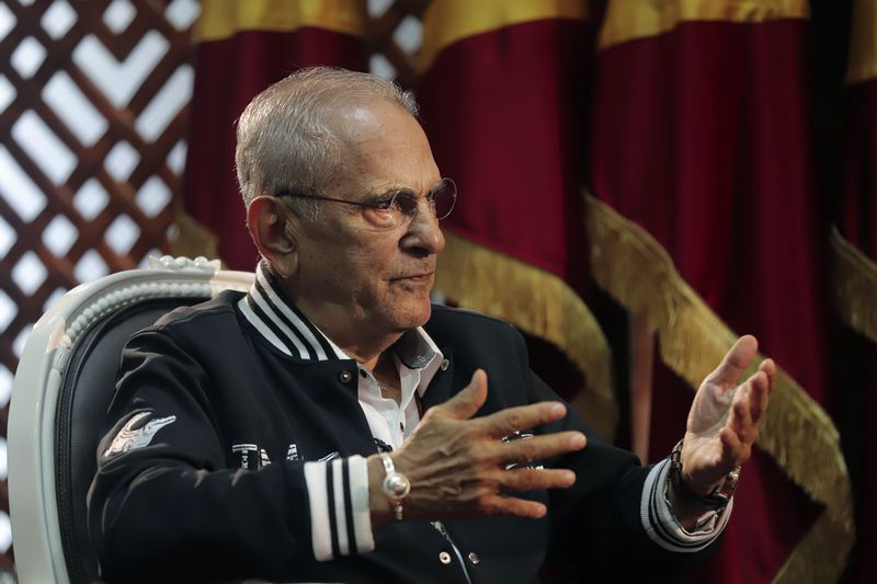 President of East Timor José Ramos-Horta speaks during an interview with The Associated Press at the Presidential Palace in Dili, East Timor, Wednesday, Sept. 4, 2024. (AP Photo/Firdia Lisnawati)