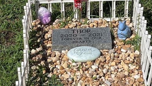 Pet Heaven Memorial Park offers a resting place for our pets that have crossed rainbow bridge.