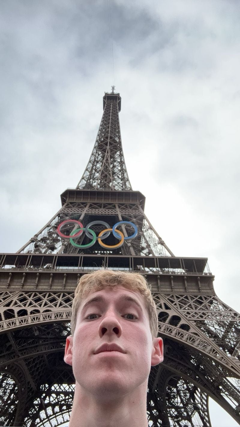 Carson Tyler is competing in the Paris Games.