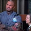 Jodie Foster and Dave Bautista in 'Hotel Artemis' clip