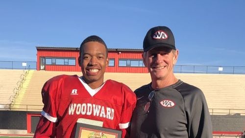 Woodward Academy quarterback Mike Wright was named the player of the year in Region 4-AAAA and John Hunt was named coach of the year for 2019.