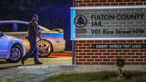 The Fulton County Jail in Atlanta. (John Spink/The Atlanta Journal-Constitution)