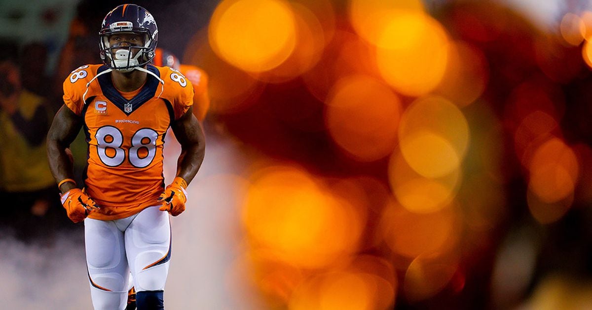 Demaryius Thomas' mom will see him play for the first time Sunday