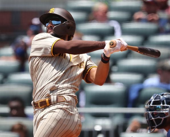 Padres Win 1, But Rain Forces Suspension of 2nd Game of Doubleheader in  Atlanta - Times of San Diego