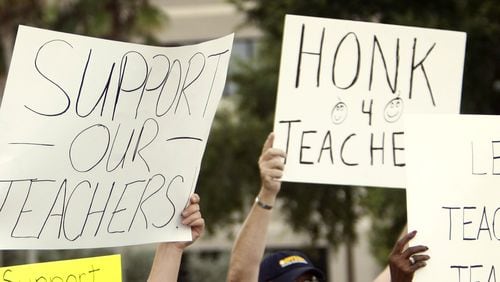 A retired UGA education professor writes: "Teachers are then held responsible for not only teaching a curriculum written by other people and not skipping a beat, but covering the classes of colleagues who are not in attendance for reasons that affect their physical and mental health. Their classes are overpacked with kids who are fresh from school buses where there are no health protocols in place, if they can find anyone who will still risk their lives to drive them."