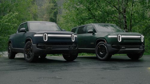 Rivian is launching the second generation of its R1 platform of vehicles, which includes the R1S SUV and R1T pickup truck. (Courtesy)