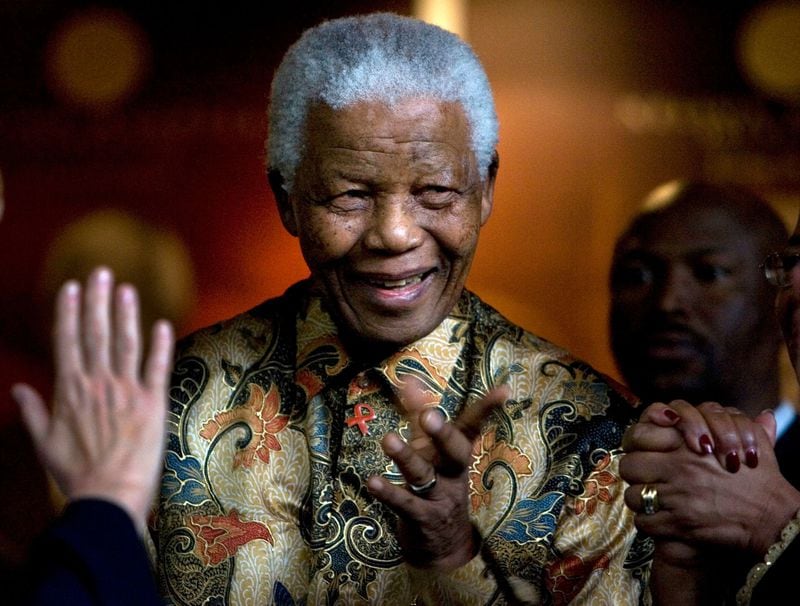Former South African President Nelson Mandela was imprisoned for 27 years.