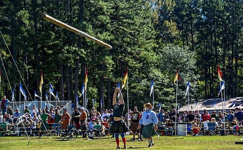 Scots or "Scots for the Day" will gather for the Stone Mountain Highland Games.