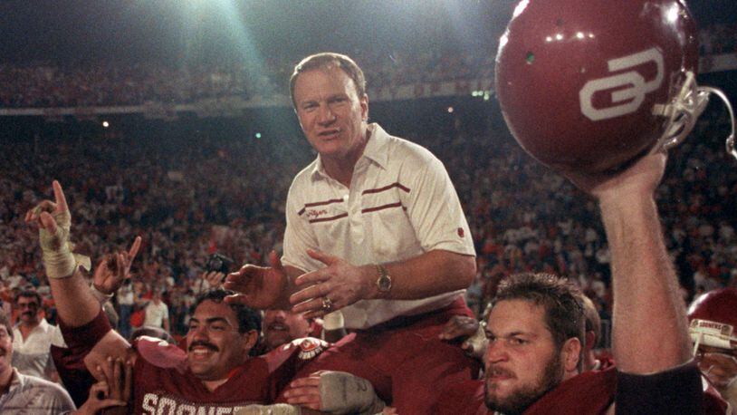 Dallas Cowboys Coach Barry Switzer, Qb Troy Aikman, And Sports