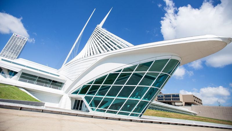 The Milwaukee Art Museum.  (Photo courtesy Travel Wisconsin)