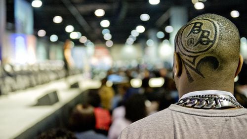 Barber competitions are among the most popular draws of the annual Bronner Bros. International Beauty Show, which made its return to the Georgia World Congress Center in February following a four-year lapse due to the coronavirus pandemic. AJC file photo by Jonathan Phillips/Special