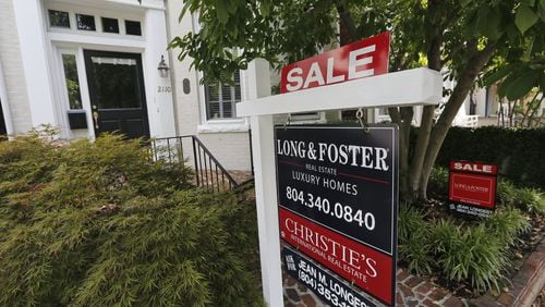 Average sales prices of homes have been rising, but not as fast as a year or two ago. Atlanta ranks fourth among the nation’s large metros, according to the Standard & Poor’s/Case-Shiller 20-city home price index for June is released. (AP Photo/Steve Helber)