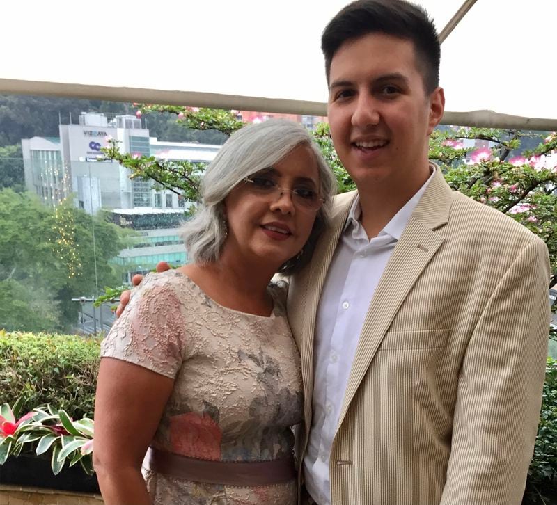 Juan Mejia and his mother, Beatriz Gaitan, immigrated to metro Atlanta from Colombia. Mejia credits a strong sense of community for helping his family adjust to life in America, and now pays that kindness forward by working with area nonprofits. (Courtesy of Juan Mejia)
