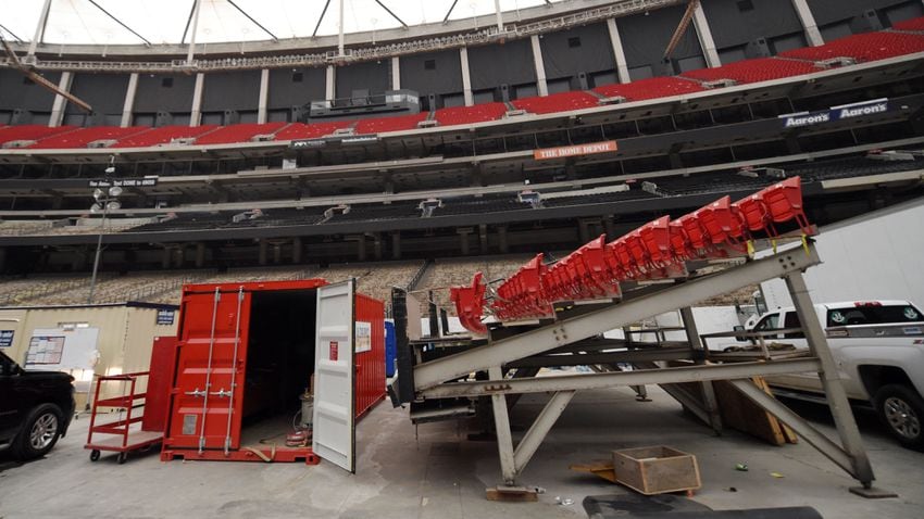 Demolition of Georgia Dome begins