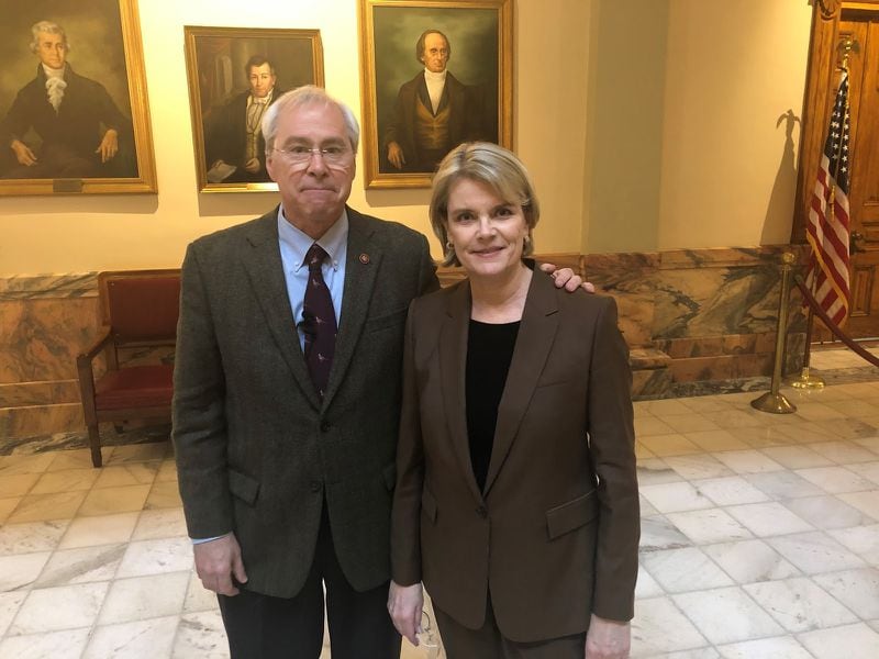 Both former U.S. Rep. John Barrow and ex-state Rep. Beth Beskin sought to run for a Georgia Supreme Court seat being vacated by Justice Keith Blackwell. Both were turned away by state elections officials who said the retiring justice’s seat wasn’t actually open. (Photo by Greg Bluestein)