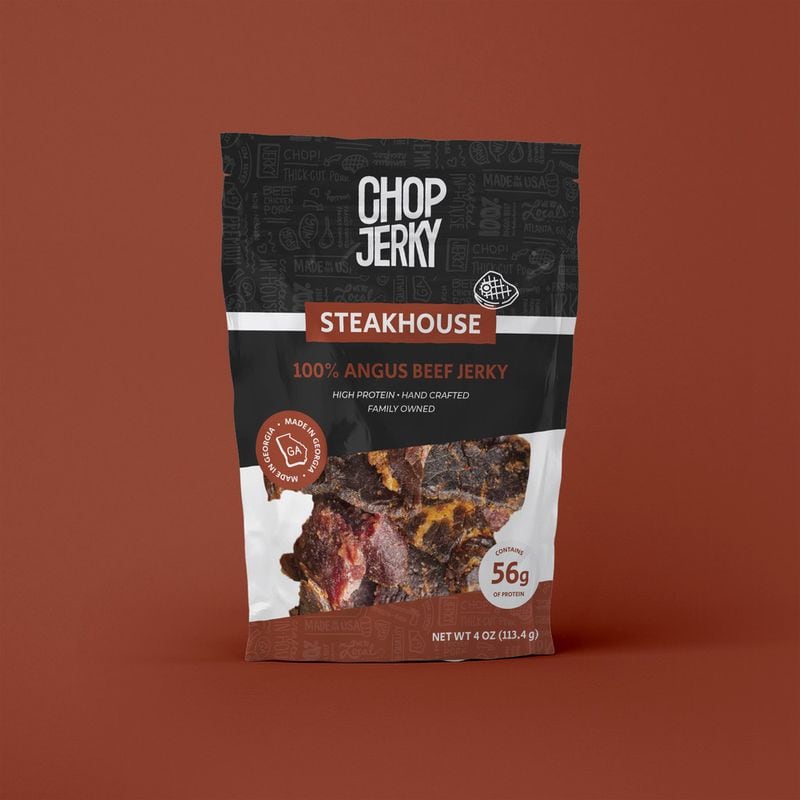 Steakhouse beef jerky. (Courtesy of Lucy Eden/Eden Brands/Chop Jerky)