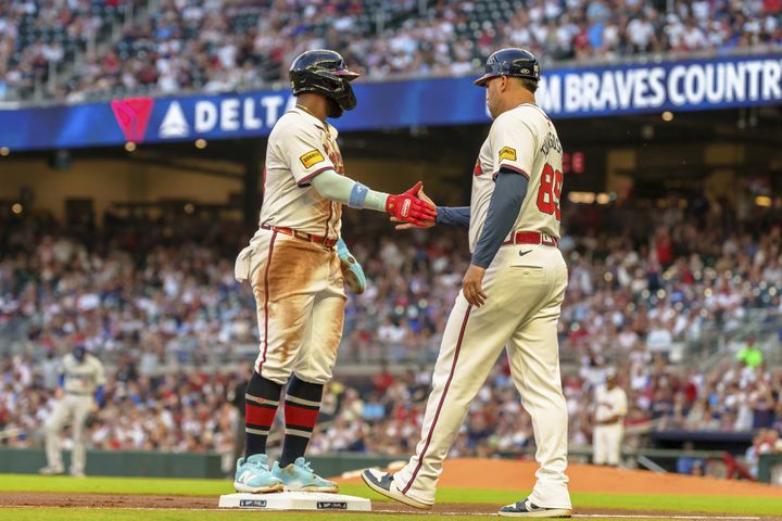 Dodgers Braves Baseball