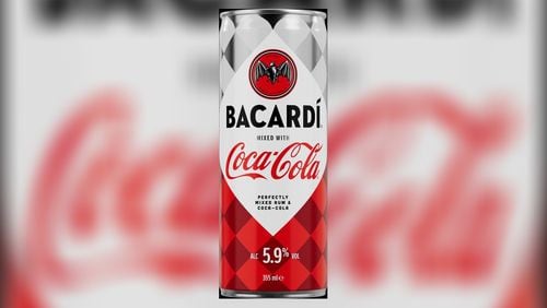 Bacardi Mixed with Coca-Cola will debut in parts of Europe and Mexico in 2025. Source: Coca-Cola