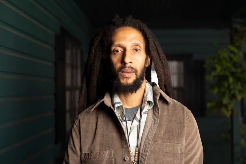 Julian Marley poses for a portrait on Sunday, Sept. 22, 2024, in New York. (Photo by Matt Licari/Invision/AP)