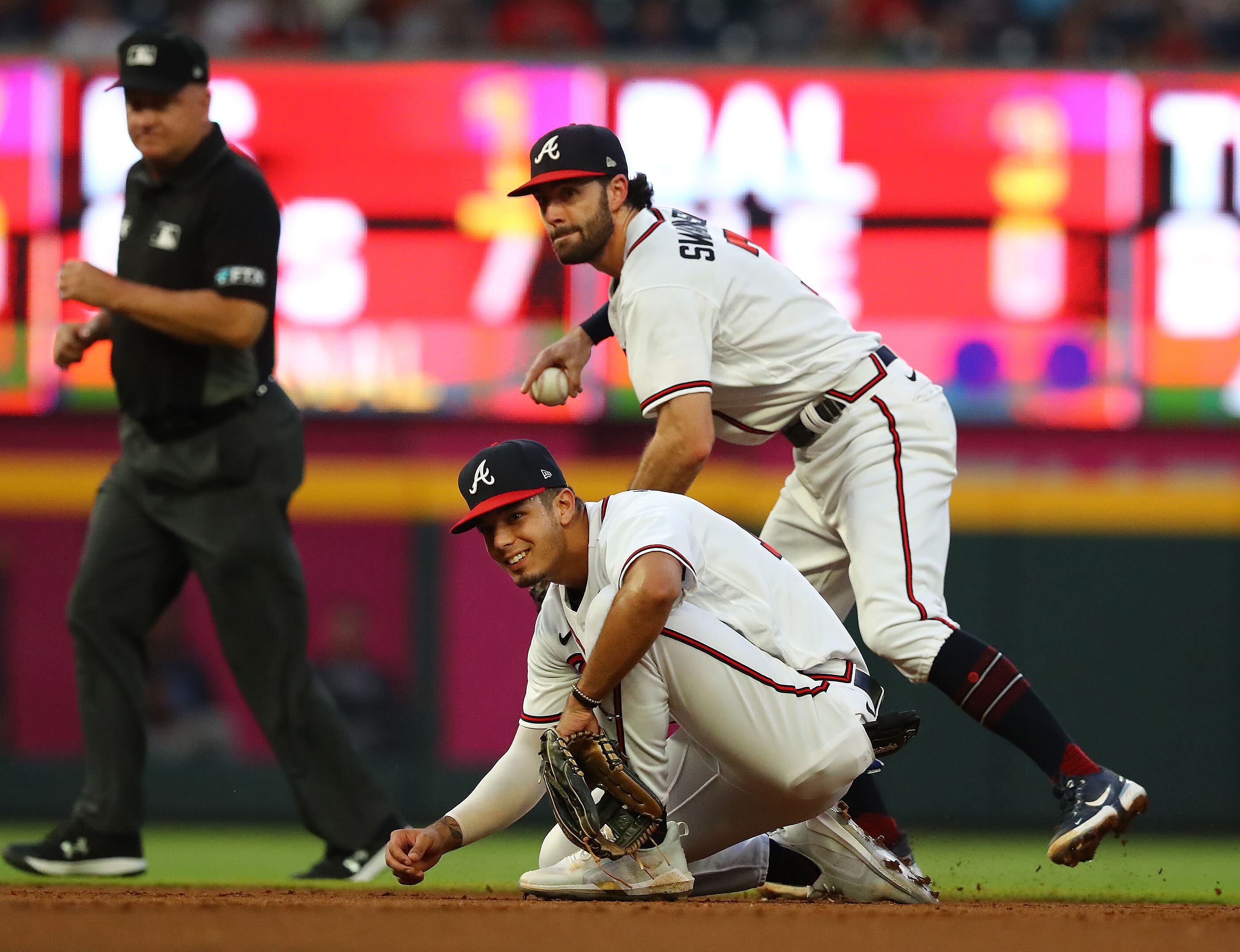 Spencer Strider's pregame stretch routine is no joke 😂 #mlb #braves #, spencer  strider baseball