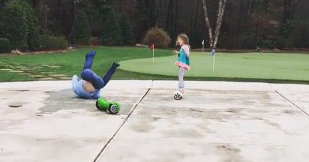 Watch Dan Uggla's Hoverboard wipeout